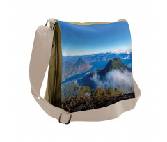 Lake Atitlan View Messenger Bag