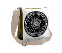 Triple Horns of Odin Messenger Bag