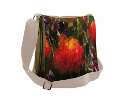 Colorful Composition Messenger Bag