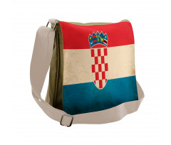 European Country Flag Art Messenger Bag