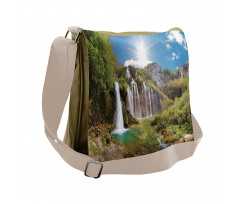 Magnificent Waterfalls Day Messenger Bag