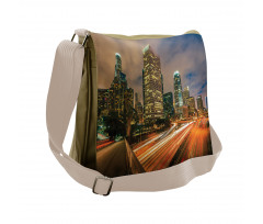 Los Angeles in Motion Blur Messenger Bag