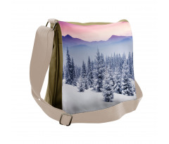 Dreamy Evening Landscape Messenger Bag