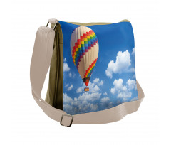 Colorful Hot Air Balloon Messenger Bag