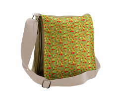 Happy Holiday Vibe Messenger Bag