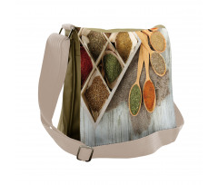 Box Design of Spices Shot Messenger Bag