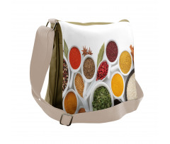 Overview of Colorful Aromas Messenger Bag