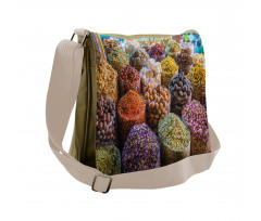 Colorful Dried Ingredients Messenger Bag