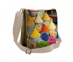 Group of Organic Herbal Items Messenger Bag