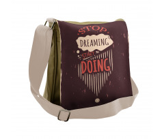 Stop Thinking Stars Doing Messenger Bag