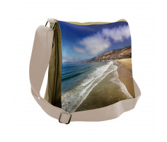 Pacific Coastline Beach Messenger Bag