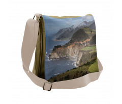 Coast from Hurricane Point Messenger Bag