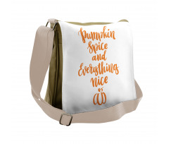 Delicious Fall Season Messenger Bag