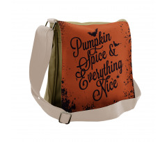 Halloween Theme Messenger Bag