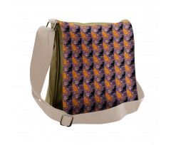 Cats Lover Pattern Messenger Bag