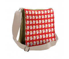 Luck Fortune Cat Messenger Bag