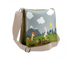 Having Fun in Nature Messenger Bag