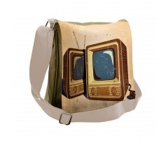 Nostalgic Televisions Messenger Bag