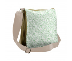 Outline Gardening Messenger Bag