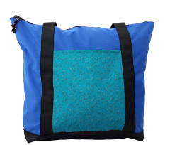 Cool Tones Underwater Art Shoulder Bag