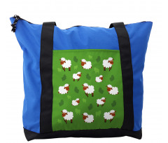 Continuous Fluffy Farm Animal Shoulder Bag