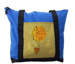 Hug Love Valentines Sayings Shoulder Bag