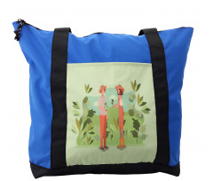 Couple Planting Shoulder Bag