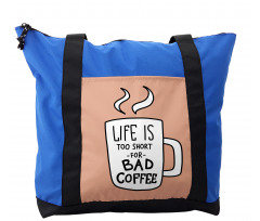 Coffee Lover Mug Concept Shoulder Bag