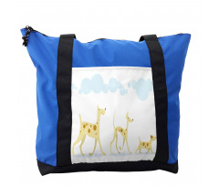 Simplistic Cheery Dogs Shoulder Bag