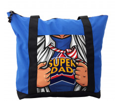 Fun Super Dad T-shirt Shoulder Bag