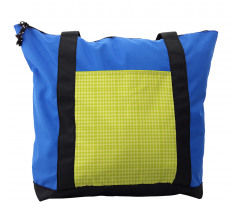Greeny Argyle Art Shoulder Bag
