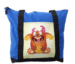 Fluffy Cheerful Character Shoulder Bag