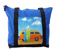 Happy Camper Van Surf Shoulder Bag