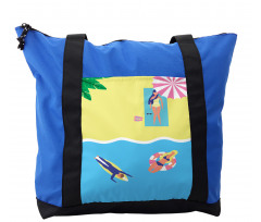 Summer Holiday People Shoulder Bag