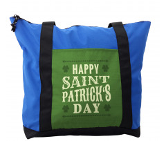 Happy Saint Patrick's Art Shoulder Bag