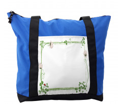 Rectangular Nature Art Frame Shoulder Bag
