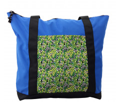 Exotic Jungle Monkey Graphic Shoulder Bag