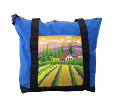 Vineyard Farm House Shoulder Bag