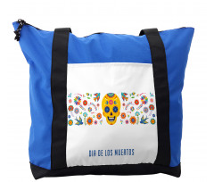 Skull Flora Shoulder Bag