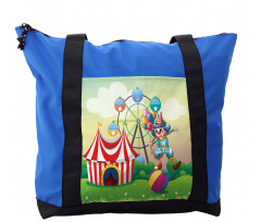 Clown Inflatable Ball Shoulder Bag