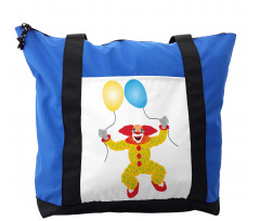 Happy Circus Entertainer Man Shoulder Bag