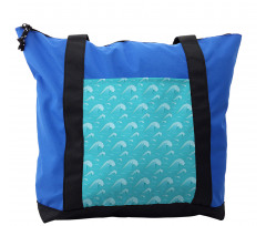 Japanese Ocean Cartoon Shoulder Bag