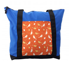 Birds with Heart Shapes Shoulder Bag