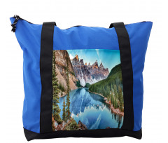 Moraine Lake Panorama Shoulder Bag