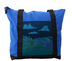 Night Countryside Art Shoulder Bag