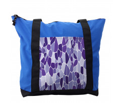 Monochromatic Voronoi Shoulder Bag