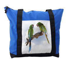 2 Parrot Macaw Bird Shoulder Bag