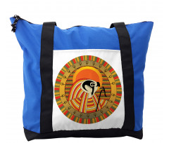 Ancient Sun Figure Shoulder Bag