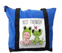 Baby Frog Love Friends Shoulder Bag
