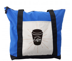 Retro Mug Design Shoulder Bag